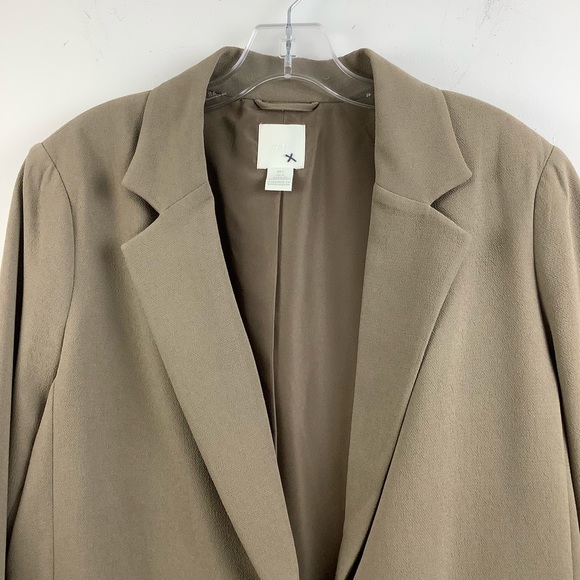 H&M Single Breasted Blazer in Taupe - Picture 3 of 5